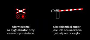 Zasady poruszania się na przejazdach kolejowych
