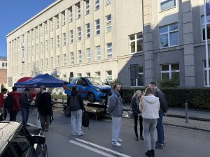 Stanowisko WORD Katowice podczas wydarzenia przy Politechnice Śląskiej